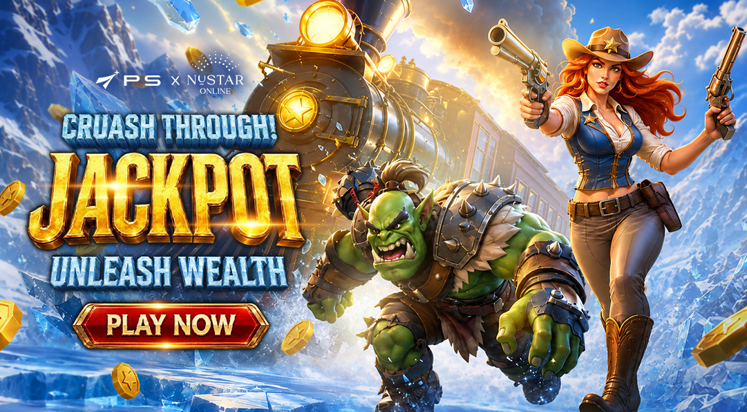Crash Through Jackpot campaign banner